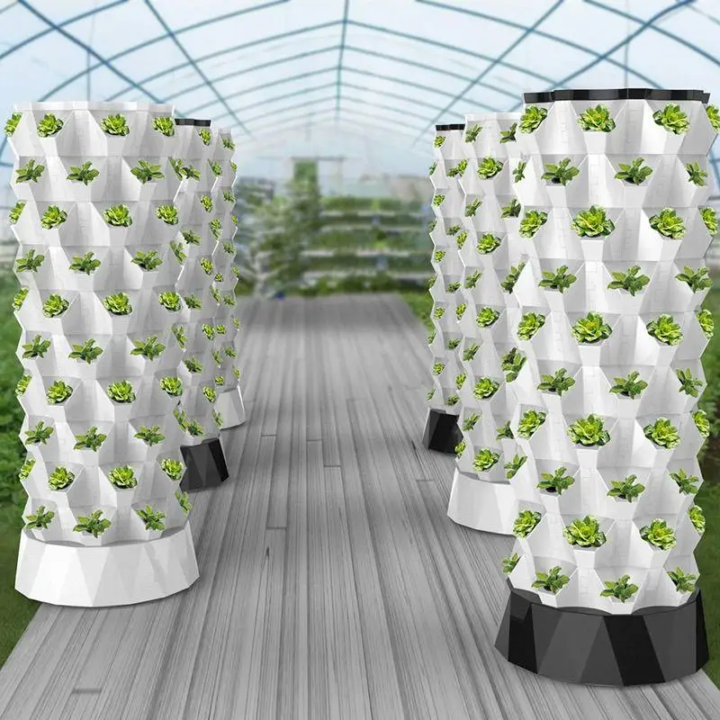 Hydroponic Tower - Torre di coltivazione idroponica verticale, vaso