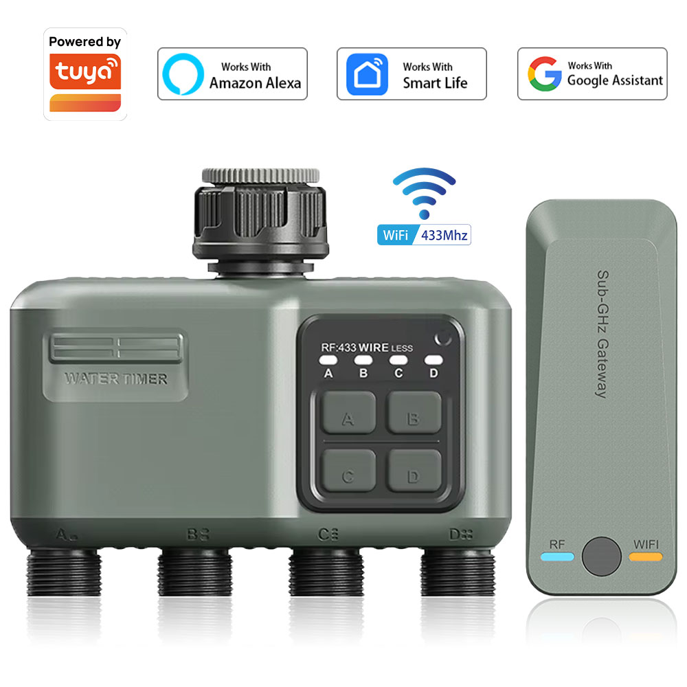 Garden Camera - Timer Digitale Programmabile a 4 Uscite