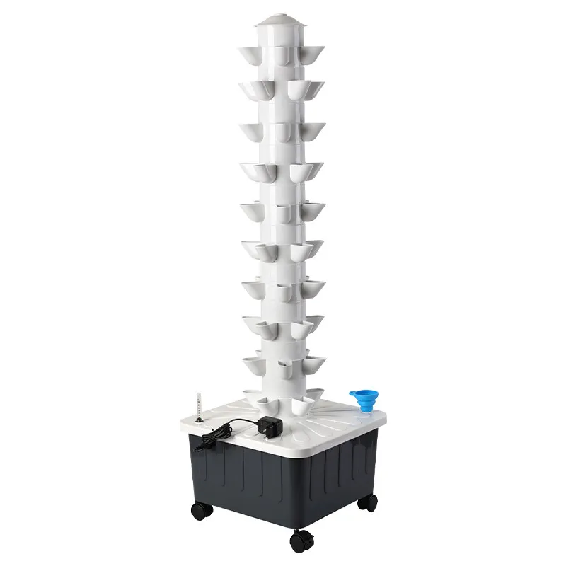 Hydroponic Tower - Torre per Coltivazione Idroponica, Sistema Intelligente