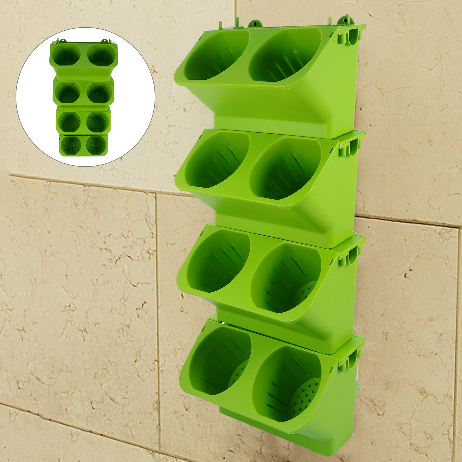 Set di 4 Fioriere Verticali da - Self Watering Planter recensione e prezzo