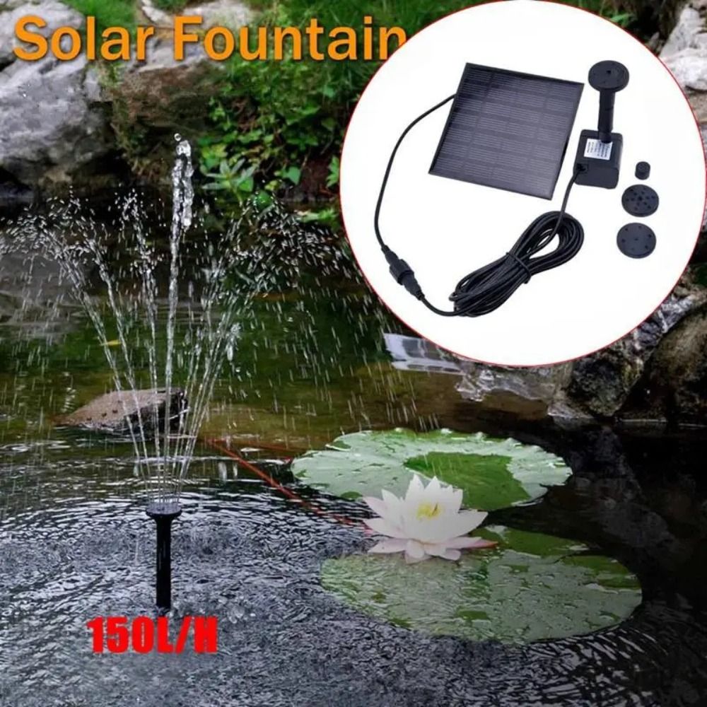 1.4W Mini Solar Fountain Pump  - Indoor Garden Kit recensione e prezzo