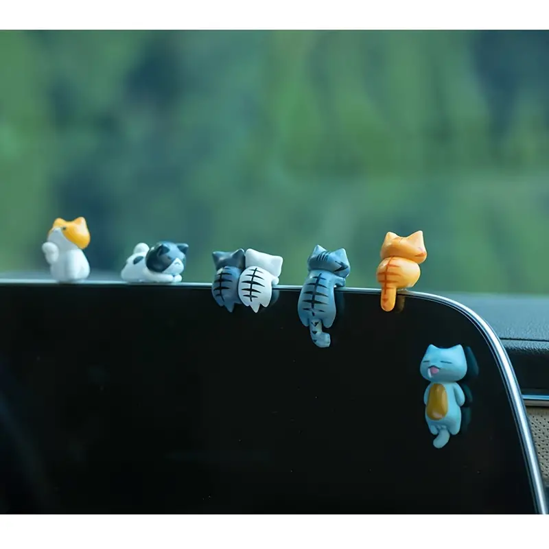 6 figurine di gatti in cartone - Plant Monitor recensione e prezzo