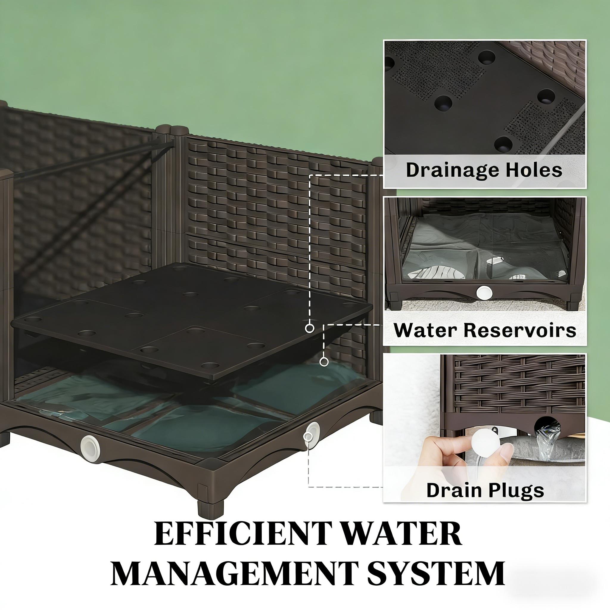 Fioriera da Esterno, Pratica C - Self Watering Planter recensione e prezzo