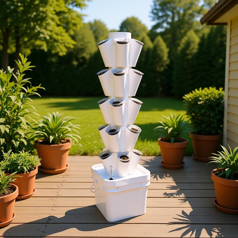 Torre Idroponica da Tavolo 8L, - Hydroponic Tower recensione e prezzo