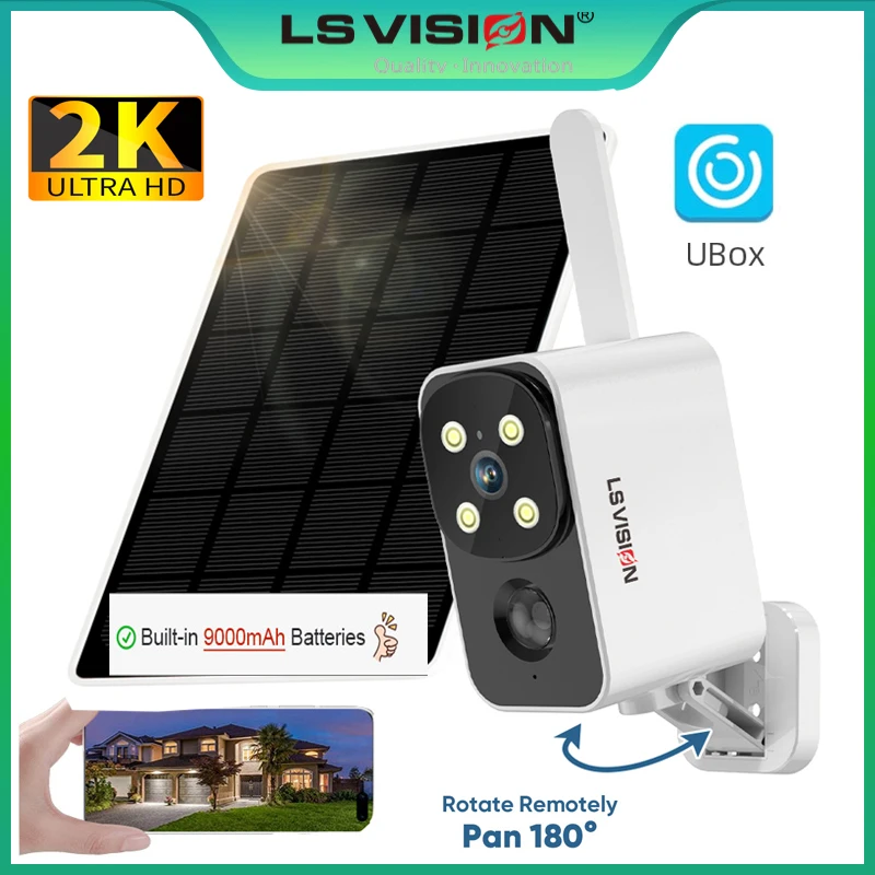 LS VISION Telecamera solare es - Garden Camera recensione e prezzo