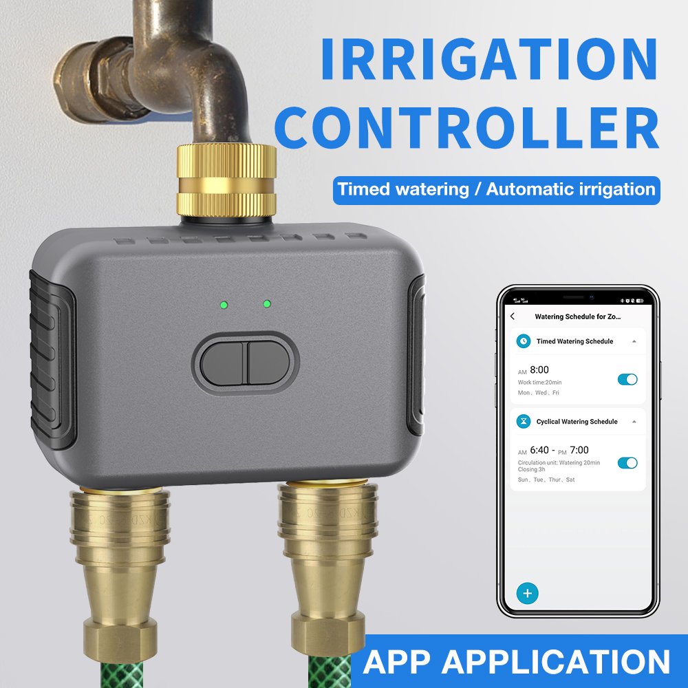 Tuya timer per irrigazione a 2 - Automatic Watering recensione e prezzo